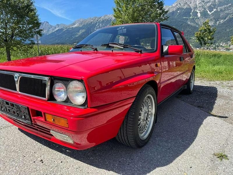 Gebraucht Lancia Delta 181 PS (133 kW) 1988 Rot Kleinwagen