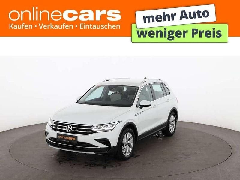 Gebraucht VW Tiguan Elegance 150 PS (110 kW) 2021 Weiß SUV