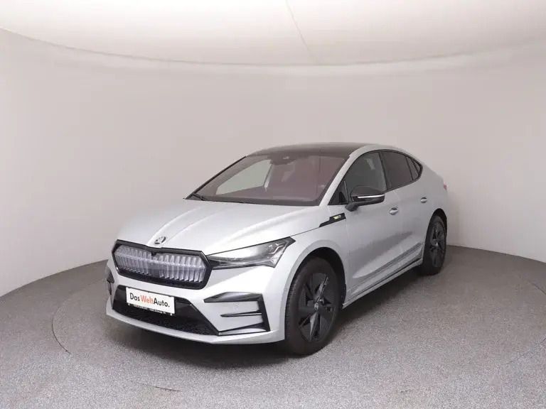 Silber metallic Neu 2025 Skoda Enyaq iV RS SUV | € 57.290 (Fairer Preis) - Bild 1/4