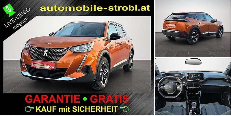 Gebraucht Peugeot e-2008 Allure 100 kW (136 PS) 2023 Orange SUV