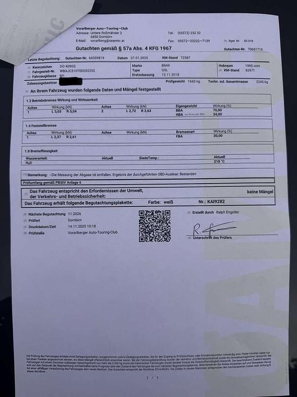 Gebraucht BMW 520 Sport Line 190 PS (139 kW) 2018 Limousine