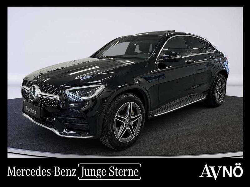 Schwarz Gebraucht 2023 Mercedes GLC220 AMG line Coupé | € 56.880 (Fairer Preis) - Bild 1/3