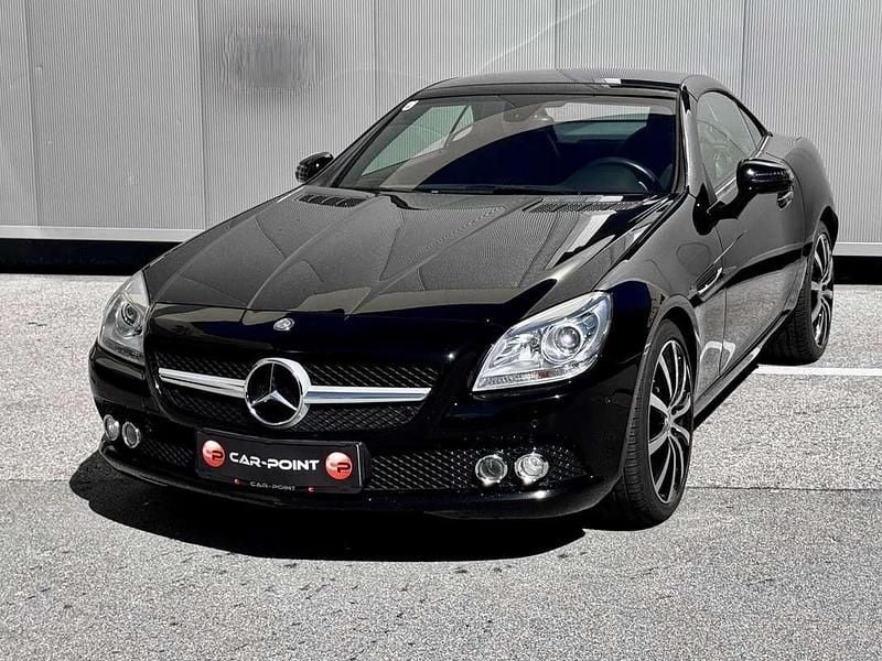 Schwarz Gebraucht 2012 Mercedes SLK200 Cabrio | € 17.950 - Bild 1/4