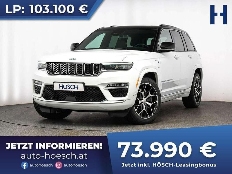 Weiss Neu 2025 Jeep Grand Cherokee Summit SUV | € 77.490 (Teuer) - Bild 1/4