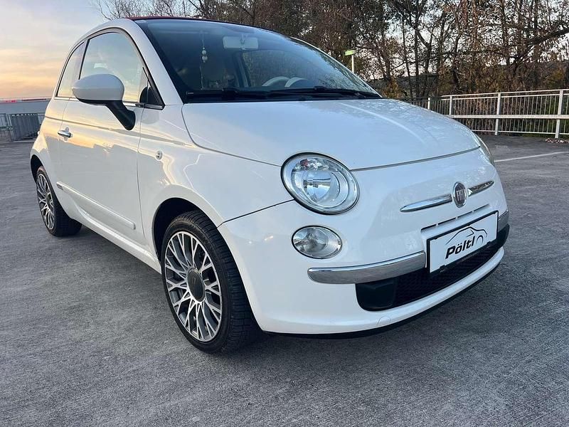 Weiß Gebraucht 2010 Fiat 500C Lounge Cabrio | € 5.790 (Superpreis) - Bild 1/4