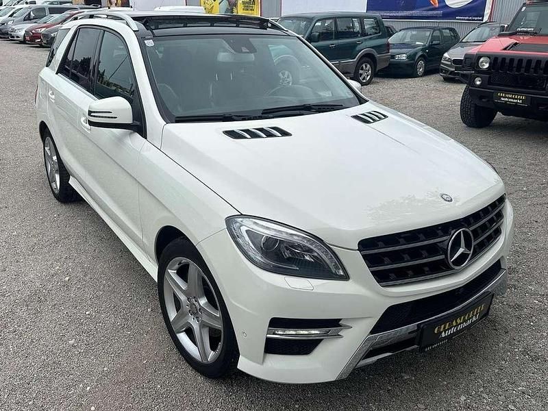Gebraucht Mercedes ML350 AMG line 309 PS (227 kW) 2014 Weiß SUV