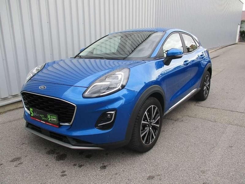 Gebraucht Ford Puma Titanium X 125 PS (91 kW) 2021 Blau SUV