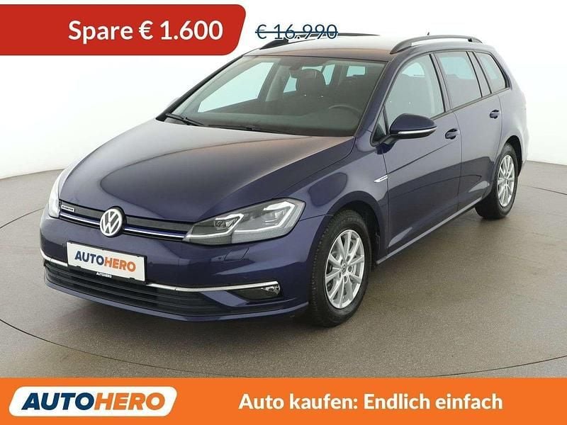 Blau Gebraucht 2018 VW Golf VII Kombi | € 14.990 (Guter Preis) - Bild 1/3
