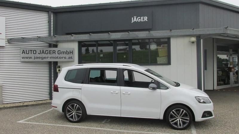 Gebraucht Seat Alhambra FR 184 PS (135 kW) 2018 Weiss  normal Van / Kleinbus