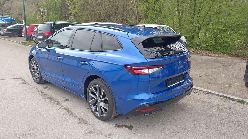 Gebraucht Skoda Enyaq iV SportLine 194 kW (265 PS) 2024 Blau SUV