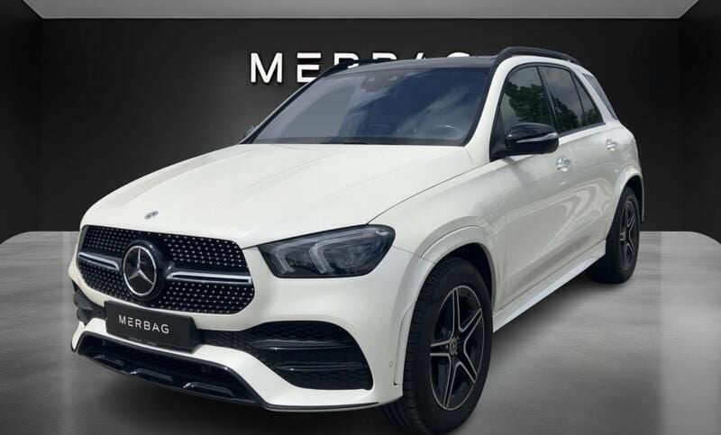 Designo diamantweiß Gebraucht 2019 Mercedes GLE450 AMG AMG Line Premium Plus SUV | € 54.990 (Guter Preis) - Bild 1/4