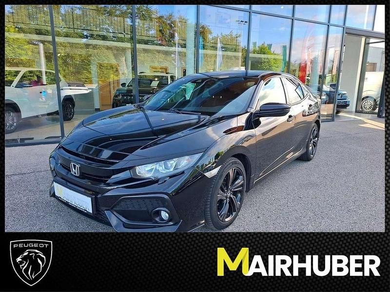 Schwarz Gebraucht 2017 Honda Civic Elegance Limousine | € 12.990 (Fairer Preis) - Bild 1/4