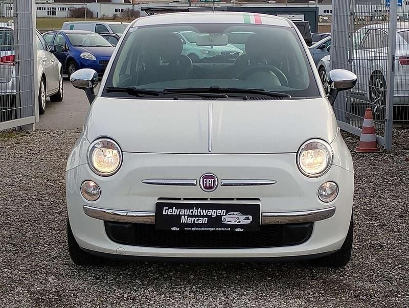 Gebraucht Fiat 500 Pop Star 69 PS (50 kW) 2012 Weiß Limousine