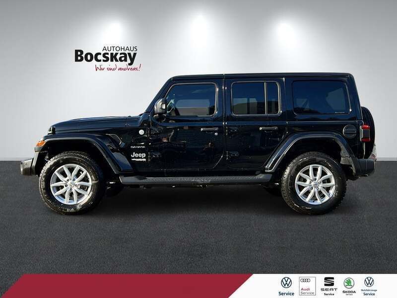 Gebraucht Jeep Wrangler Unlimited Sahara 200 PS (147 kW) 2020 Schwarz  normal SUV