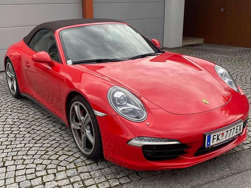 Gebraucht Porsche 911 Carrera 4S Cabriolet 400 PS (294 kW) 2013 Rot Cabrio