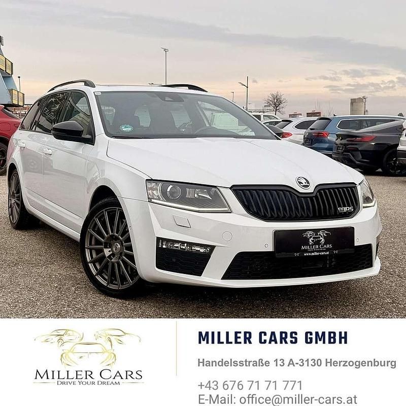 Weiß Gebraucht 2015 Skoda Octavia RS Kombi | € 15.990 (Fairer Preis) - Bild 1/4