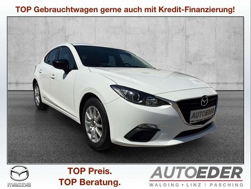 Weiß Gebraucht 2014 Mazda 3 Emotion Limousine | € 9.980 (Fairer Preis) - Bild 1/4