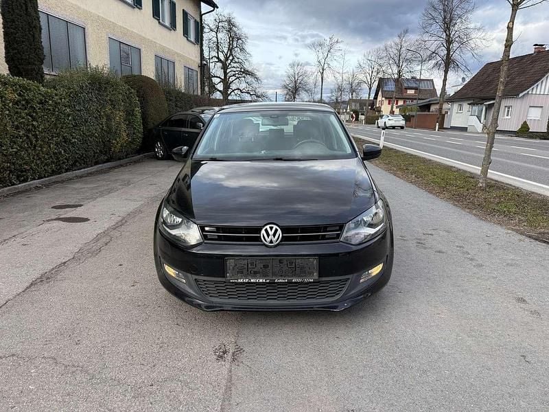 Gebraucht VW Polo Trendline 60 PS (44 kW) 2012 Schwarz Kleinwagen