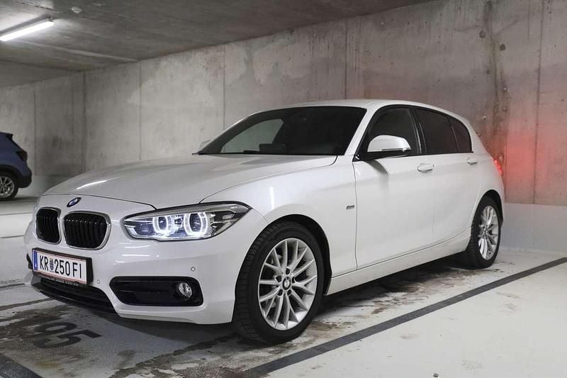 Gebraucht BMW 116 Sport Line 116 PS (85 kW) 2016 Weiß Kleinwagen