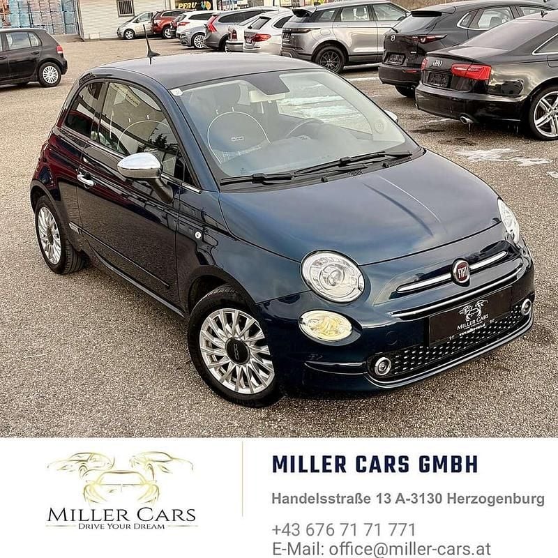 Gebraucht Fiat 500 Mirror 69 PS (50 kW) 2017 Blau Limousine