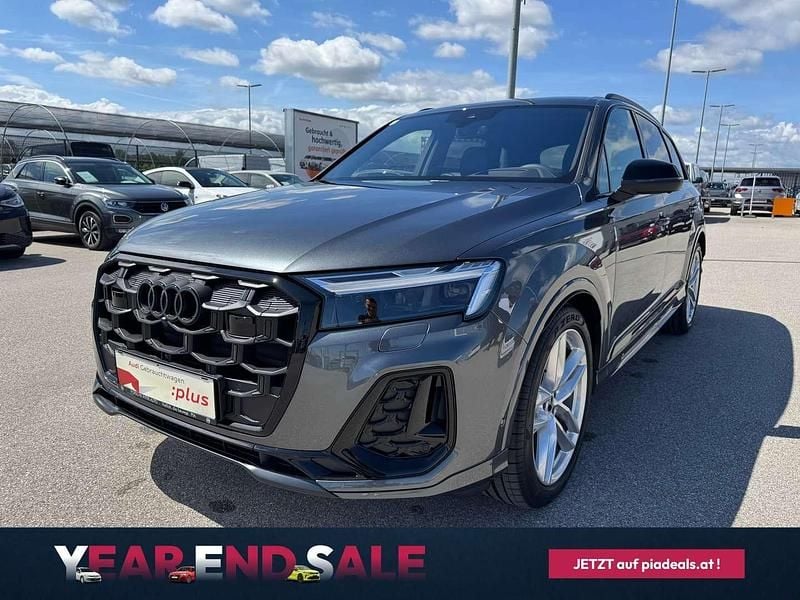 Mittelgrau metallicperleffekt Gebraucht 2025 Audi Q7 S-Line SUV | € 103.850 - Bild 1/4