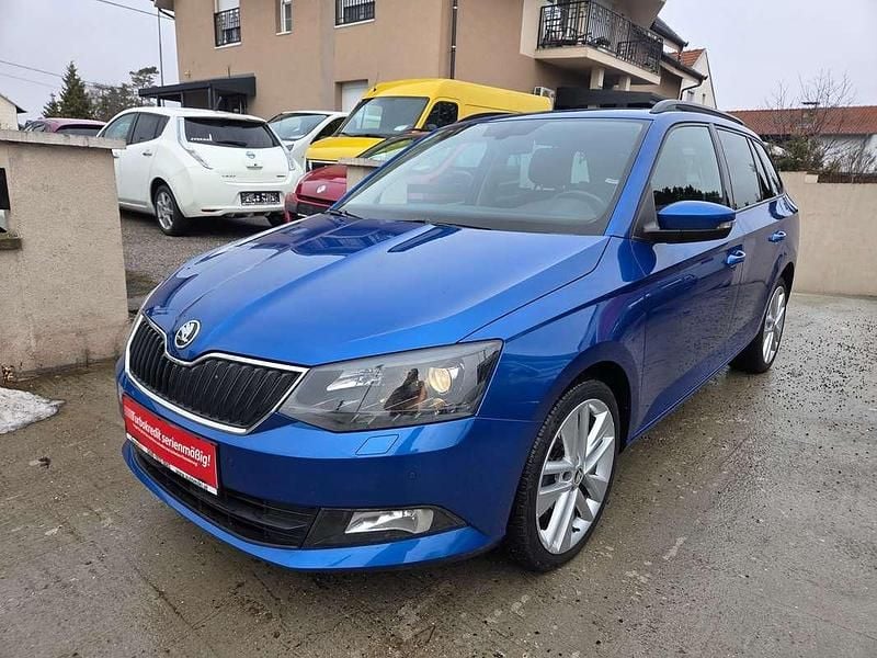 Gebraucht Skoda Fabia Style 110 PS (80 kW) 2015 Blau Kombi