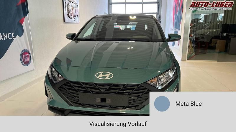Gebraucht Hyundai i20 GO! 79 PS (58 kW) 2024 Meta blue pearl Kleinwagen