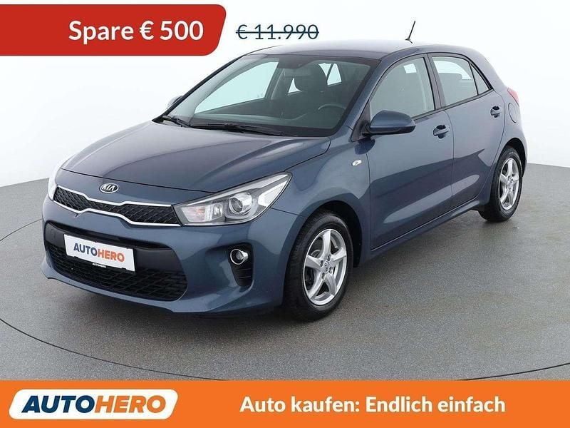 Blau Gebraucht 2019 Kia Rio Kleinwagen | € 11.490 (Fairer Preis) - Bild 1/3