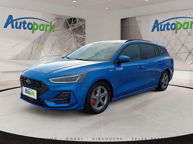 Blau Gebraucht 2023 Ford Focus ST-Line X Kombi | € 31.490 - Bild 1/4
