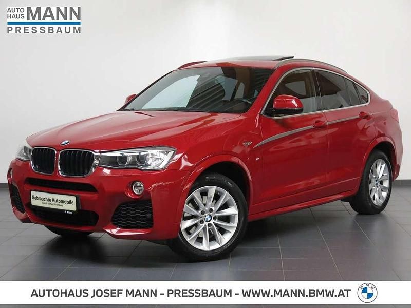 Gebraucht BMW X4 M Sport 190 PS (139 kW) 2017 Rot SUV