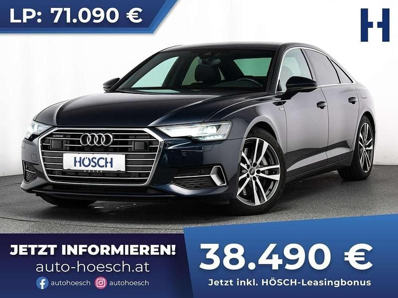 Blau Gebraucht 2022 Audi A6 S-Line Limousine | € 39.990 (Superpreis) - Bild 1/4