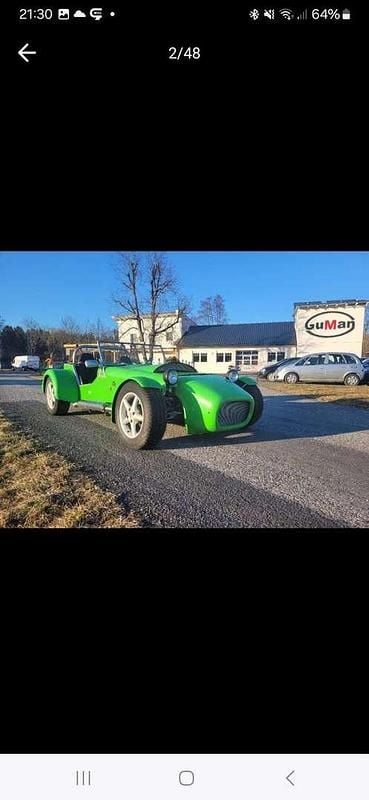 Gebraucht Lotus Super Seven 136 PS (100 kW) 1993 Grün Cabrio