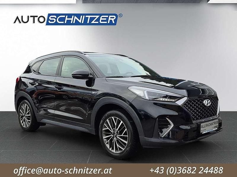 Gebraucht Hyundai Tucson N Line 136 PS (100 kW) 2019 Schwarz SUV