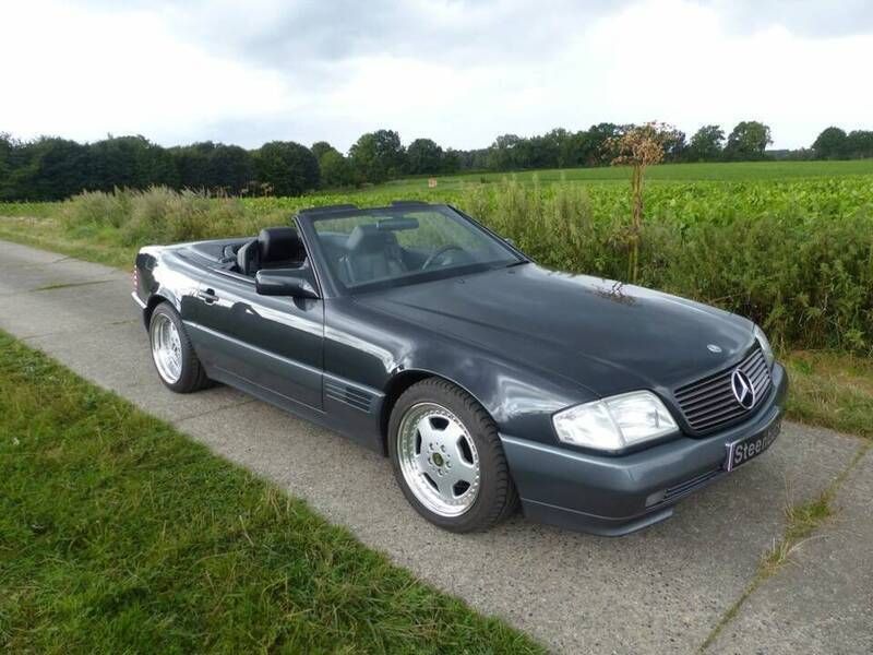Gebraucht Mercedes SL320 231 PS (169 kW) 1994 Schwarz Cabrio