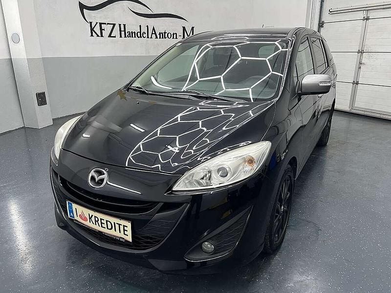 Gebraucht Mazda 5 Takumi-Line 116 PS (85 kW) 2015 Schwarz Van / Kleinbus