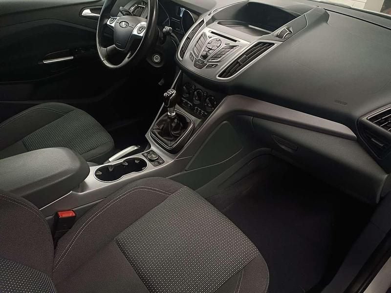 Gebraucht Ford C-MAX Ambiente 101 PS (74 kW) 2014 Weiß Van / Kleinbus