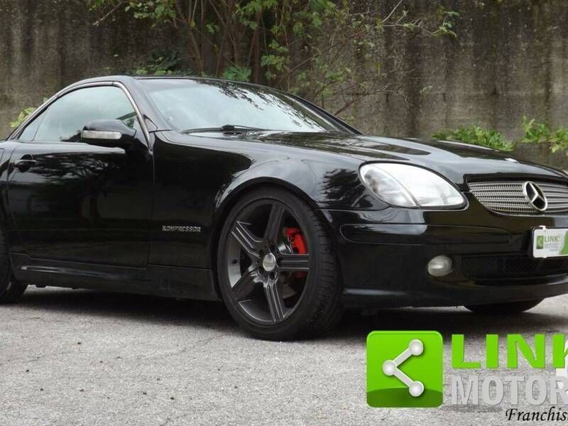 Gebraucht Mercedes SLK200 163 PS (119 kW) 2000 Schwarz Cabrio