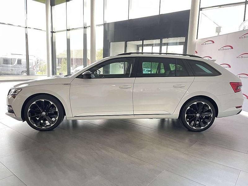 Gebraucht Skoda Superb SportLine 200 PS (147 kW) 2021 Weiß Kombi