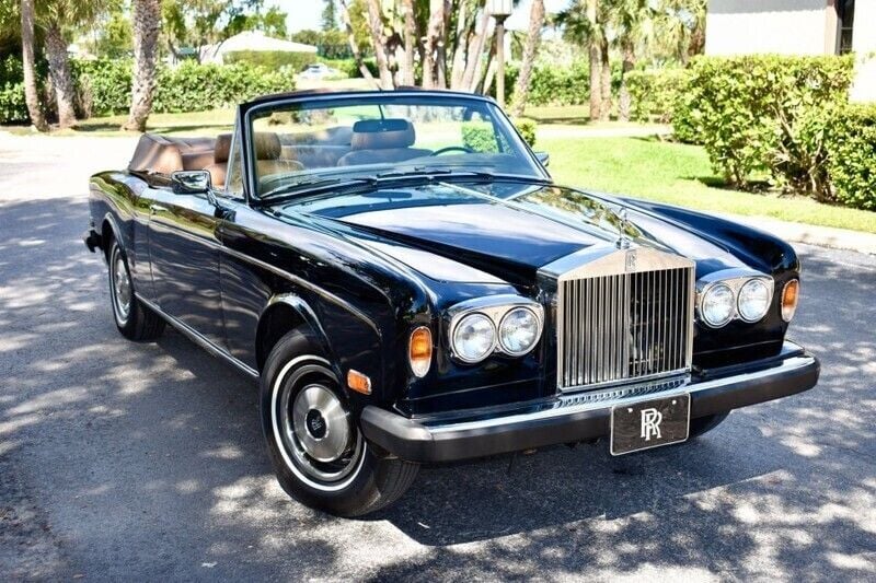 Schwarz Gebraucht 1978 Rolls Royce Corniche Cabrio | € 69.900 - Bild 1/4