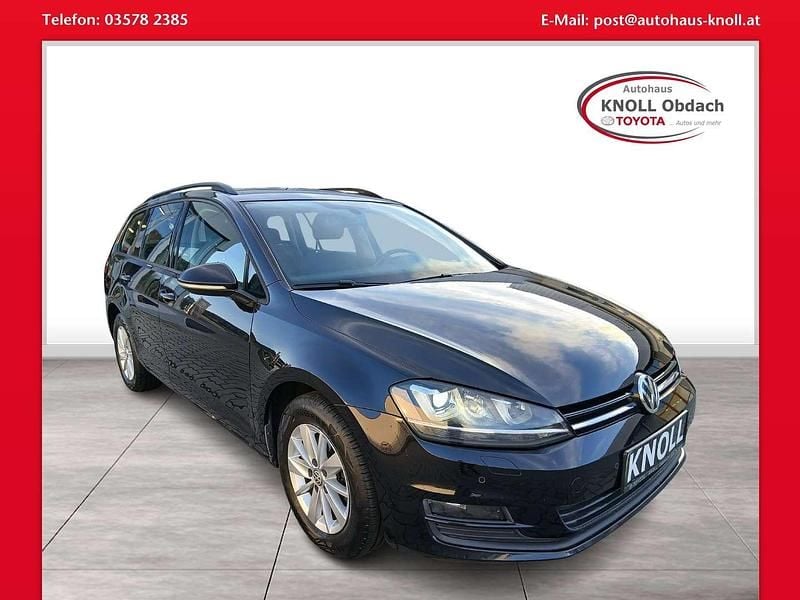 Gebraucht VW Golf VII 110 PS (80 kW) 2016 Schwarz Kombi