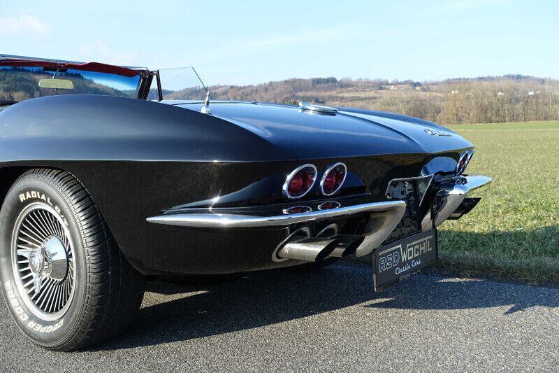 Gebraucht Chevrolet Corvette C2 300 PS (220 kW) 1965 Schwarz Cabrio