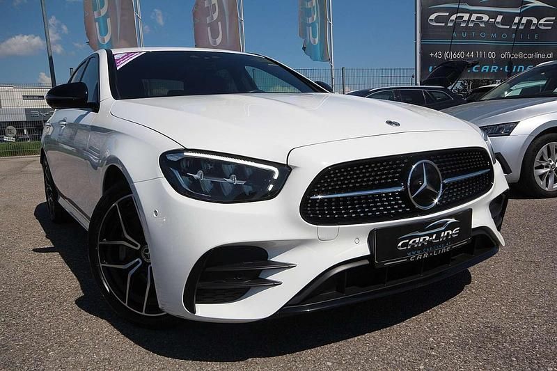 Gebraucht Mercedes E300 AMG line 194 PS (142 kW) 2022 Weiß Limousine
