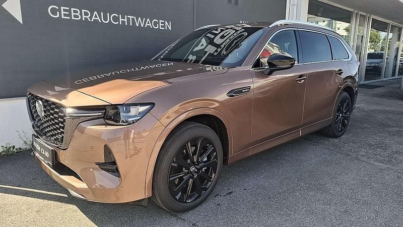 Schwarz Gebraucht 2025 Mazda CX-80 Homura-Line SUV | € 59.590 (Fairer Preis) - Bild 1/4