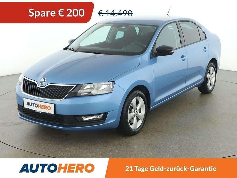 Blau Gebraucht 2019 Skoda Rapid Sport Limousine | € 14.290 (Etwas zu teuer) - Bild 1/3