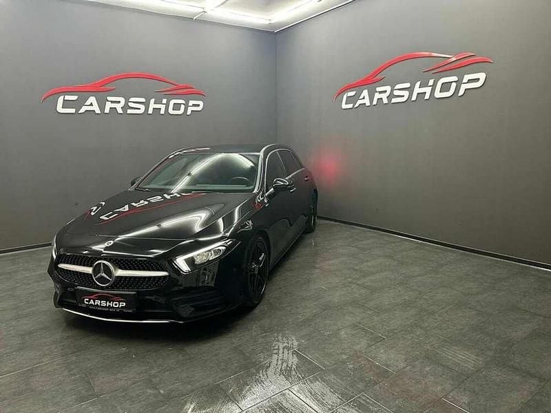 Gebraucht Mercedes A180 AMG line 116 PS (85 kW) 2018 Schwarz Limousine