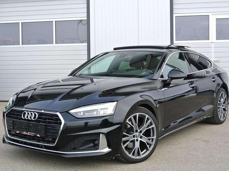 Schwarz Gebraucht 2021 Audi A5 Sportback S-Line Kleinwagen | € 24.990 (Fairer Preis) - Bild 1/4