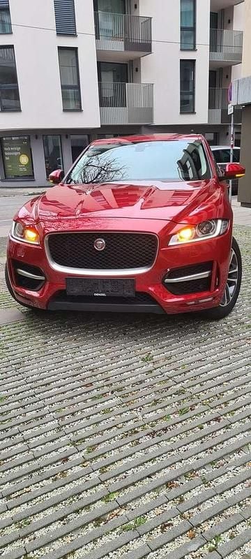 Gebraucht Jaguar F-Pace R-Sport 179 PS (131 kW) 2020 Rot SUV