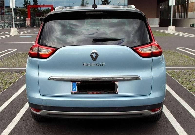 Blau Gebraucht 2017 Renault Grand Scénic Bose Edition Van / Kleinbus | € 10.500 - Bild 1/4