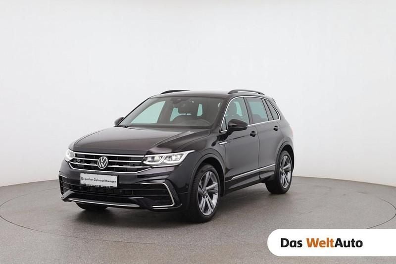 Schwarz Gebraucht 2022 VW Tiguan R-line SUV | € 35.490 (Teuer) - Bild 1/4