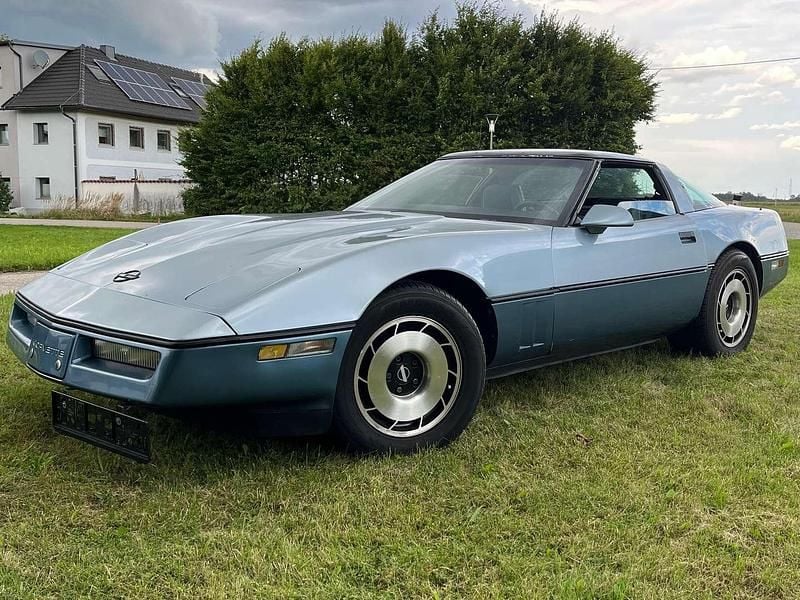 Blau Gebraucht 1984 Corvette C4 Cabrio | € 9.900 - Bild 1/4
